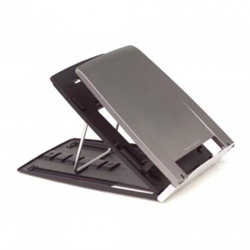 Bakker Elkhuizen Ergo-Q 330 Lightweight Portable ABS Plastic Laptop Stand w/ Piv