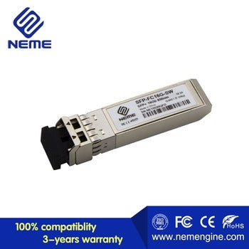 Transceiver - SFP+ - Data Transfer Rate: 16 - 16Gb Fibre Channel - Wired