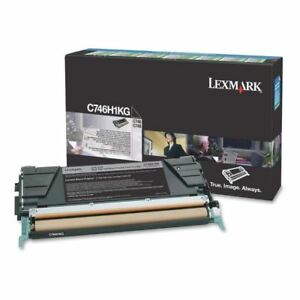 C746, C748 Black High Yield Return Program Toner Cartridge