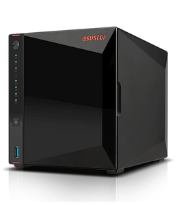 4-Bay NAS, Intel Celeron Quad-Core, 4 GB SO-DIMM DDR4, 2.5 GbE x 2, USB 3.2 Gen