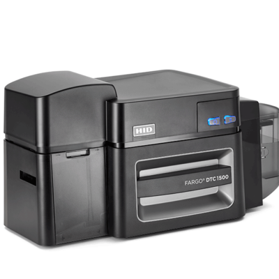 HID FARGO, DTC1500 DUAL SIDED PRINTER WITH ISO MAG STRIPE ENCODER, USB AND ETHERNET, 3 YR WARRANTY. MUST BE ASP CERTIFIED TO PURCHASE