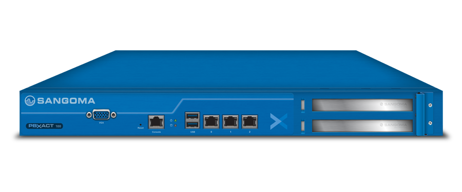 Sangoma PBXact 400 Dual Power Supply Appliance. In this configuration this syste