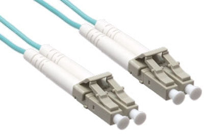Axiom LC/LC Multimode Duplex OM4 50/125 Fiber Optic Cable 50m