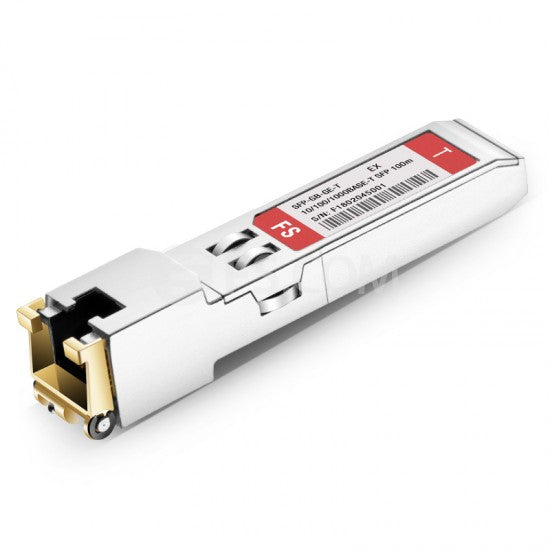 10/100/1000BASE-T SFP MOD CAT5 CBL 100M LINK