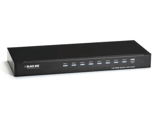 1 x 8 HDMI Splitter with Audio