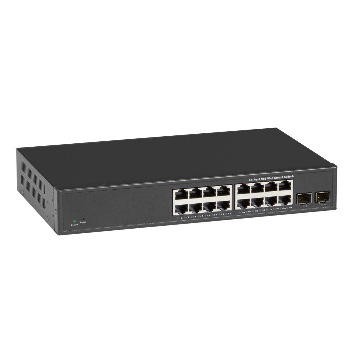 GIGABIT SMART SWITCH FANLESS 18 PORT