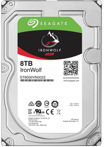 Seagate Hard Drive ST8000VN0022 8TB SATA 6Gb/s 7200RPM 256MB IronWolf 3.5inch NAS HDD Bare