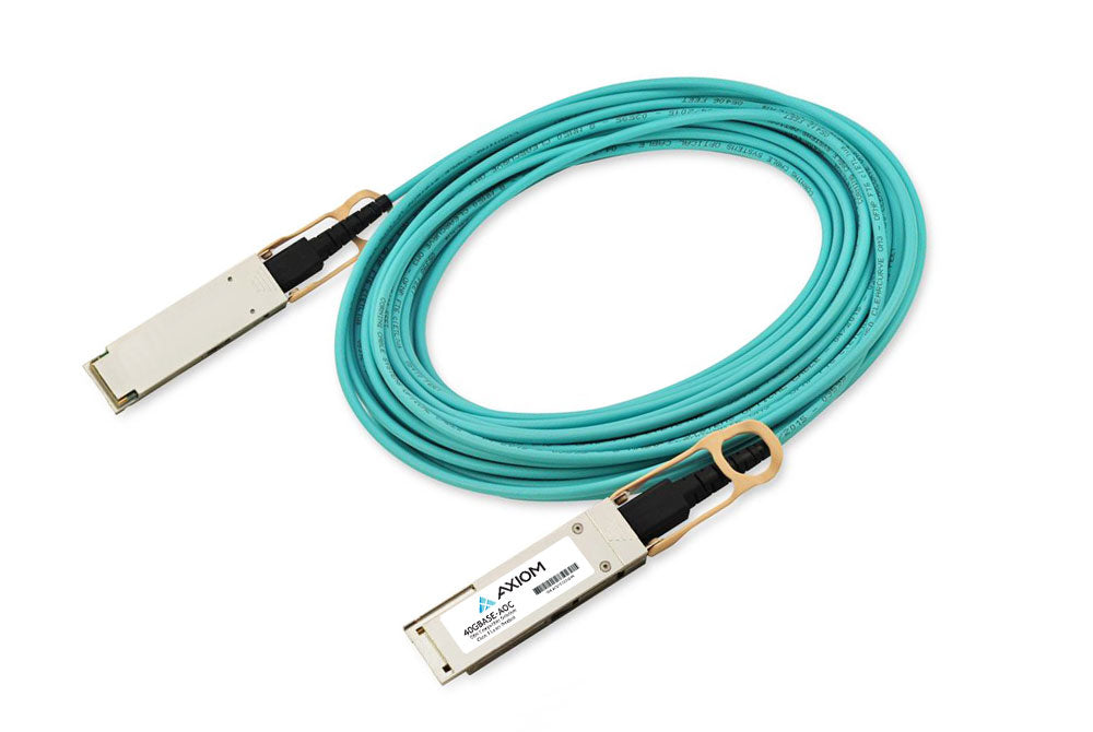 Axiom 40GBASE-AOC QSFP+ Active Optical Cable Extreme Compatible 100m