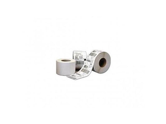 DIVERSIFIED, CONSUMABLES, GAP SENSORED POLYPROPYLENE LABEL, TT, 2.4" X 1", 1.5" CORE, 4.25" OD, WOUND IN, C-SERIES/DLX/ADV LX/BLASTER/DEL SOL LX COMPATIBLE, 1685 LABELS/ROLL, PERFORATED, 12 ROLLS/CAS