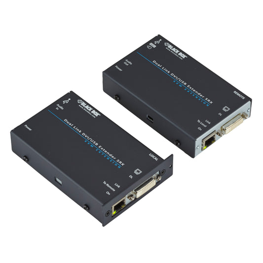 Wizard SRX Series KVM Extender - Dual Link DVI-D, USB 2.0, Audio, Single Access,