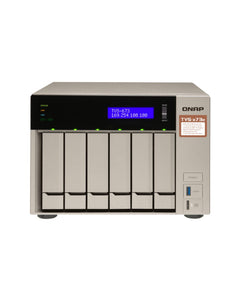 QNAP Network Attached Storage TVS-673e-8G-US 8Bay 8GB AMD R series Quad-core 2.1GHz 10G-ready Retail