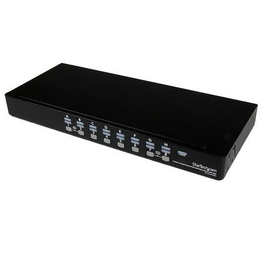Control up to 16 USB computers from a single keyboard, mouse and monitor - usb k