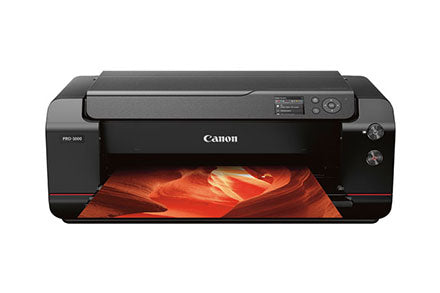 PRO-1000 17IN Printer, 12 color, 18,432 nozzles, up to 13x19 in 2min 30 sec, 1GB