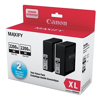 INK PGI-2200XL BK TWIN PACK