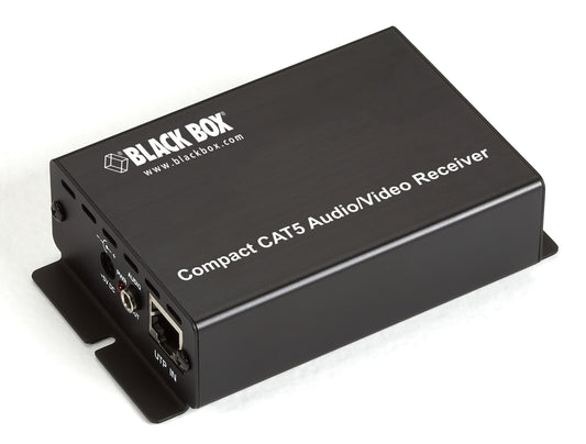 COMPACT CAT5 AUDIO/VIDEO RECEIVER