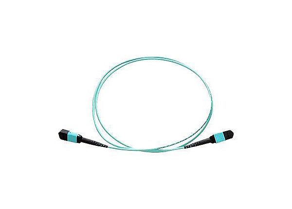 Axiom MPO Female/MPO Male Multimode OM3 50/125 Fiber Optic Cable - 5m