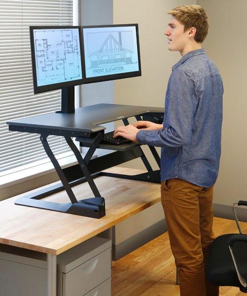 WorkFit-TL transforms everyday offices into dynamic, active workspaces. This sit