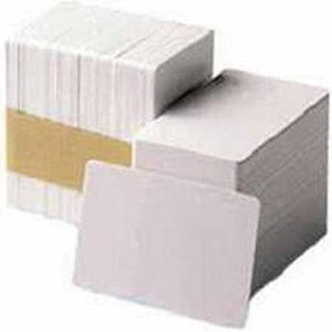 HID FARGO, CONSUMABLES, ULTRACARD ADHESIVE MYLAR-BACKED CR-79 10 MIL CARD, 500 CARDS, PRICED PER BOX