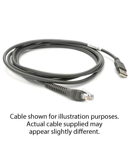 15FT SHIELDED USB CABLE STRAIGHT 12V