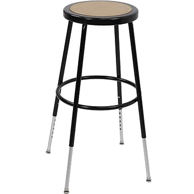 Classroom Stool (black/chrome)