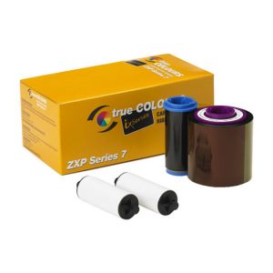 ZEBRACARD, CONSUMABLES, YMCUVK TRUE COLOURS IX SERIES COLOR RIBBON, ZXP SERIES 7 COMPATIBLE, 750 IMAGES PER ROLL, PRICED PER ROLL
