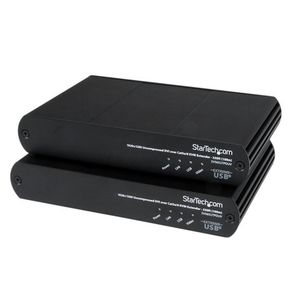 USB DVI over Cat 5e / Cat 6 KVM Console Extender w/ 1920x1200 Uncompressed Video