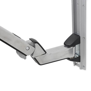 SV Sit-Stand Combo Extender Assembly, 9in Arm, Polished