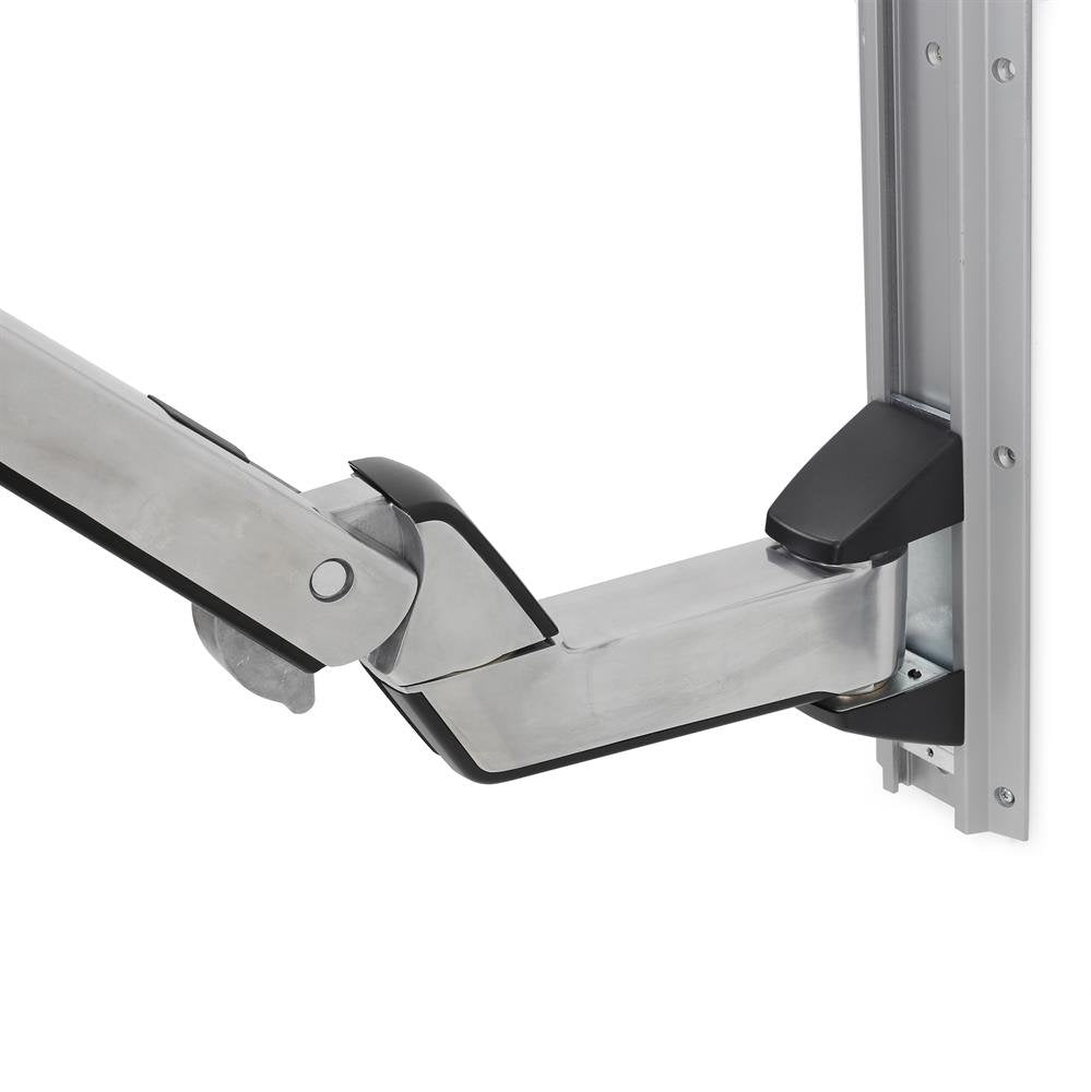 SV Sit-Stand Combo Extender Assembly, 9in Arm, Polished