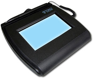 TOPAZ, SIGNATUREGEM LCD 4X3 W/MSR, (HID USB BACKLIT) WITH SOFTWARE, NON-CANCELABLE, NON-RETURNABLE