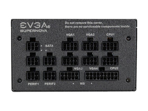 EVGA Power Supply 120-GP-0650-X1 EVGA SuperNOVA 650 G1+ 650W 12V ATX 80 Plus Gold with Free Power on Self Tester PSU Retail