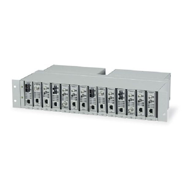 FlexPoint 14-Slot Power Chassis, Dual Power Supply, 115 230 VAC