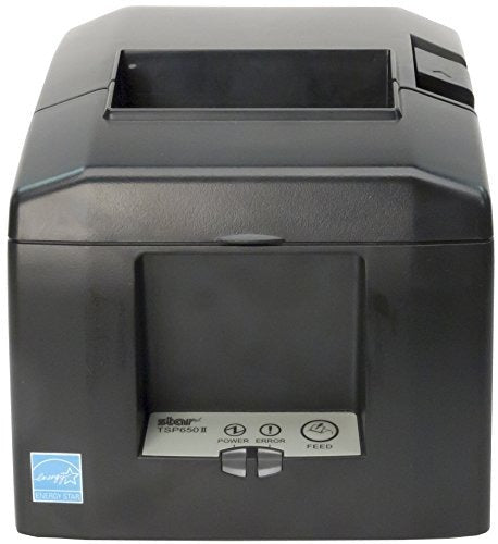 STAR MICRONICS, TSP654IIC-24 GRY US, THERMAL PRINTER, CUTTER, PARALLEL, GRAY, POWER SUPPLY INCLUDED
