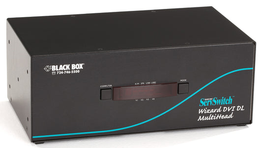 ServSwitch Wizard Dual-Link DVI Quad-Head with USB True Emulation