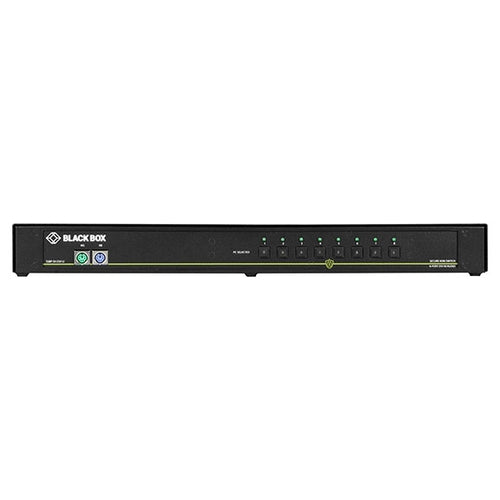 NIAP 3.0 KVM Switch, Single-Head, DVI-I, PS/2, 8-PT, Secure