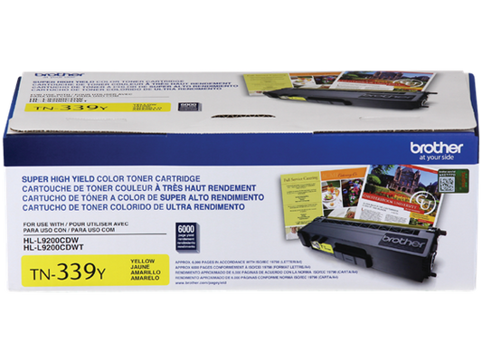 High Yield Yellow Toner Cartridge - Approx. 6,000 pages
