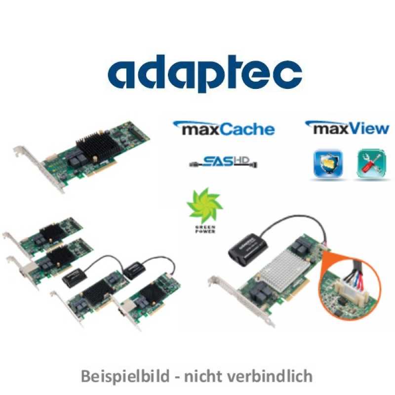 Adaptec Controller Card 2295000-R SmartRAID 3100 16Port 12Gbps MD2-Low Profile RAID Adapter Retail