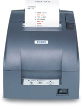 EPSON, TM-U220B, DOT MATRIX RECEIPT PRINTER, USB, EPSON DARK GRAY, AUTOCUTTER, POWER SUPPLY INCLUDED