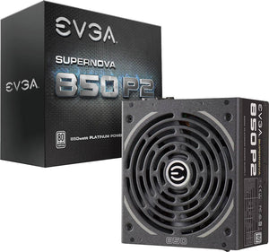 EVGA Power Supply 220-P2-0850-X1 SuperNOVA 850 P2 Platinum 850W with Free Power on Self Tester PSU Retail