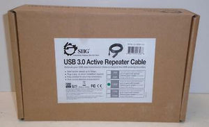 SIIG Cable JU-CB0611-S1 USB 3.0 Active Repeater Cable 10M Brown Box