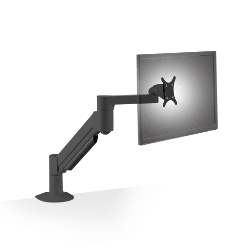 7500 Deluxe Mntr Arm Sngl BLK sup6-12lbs