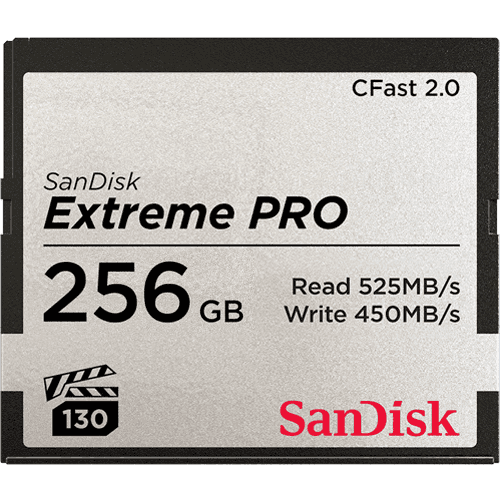 SanDisk Extreme PRO CFast 2.0 256GB