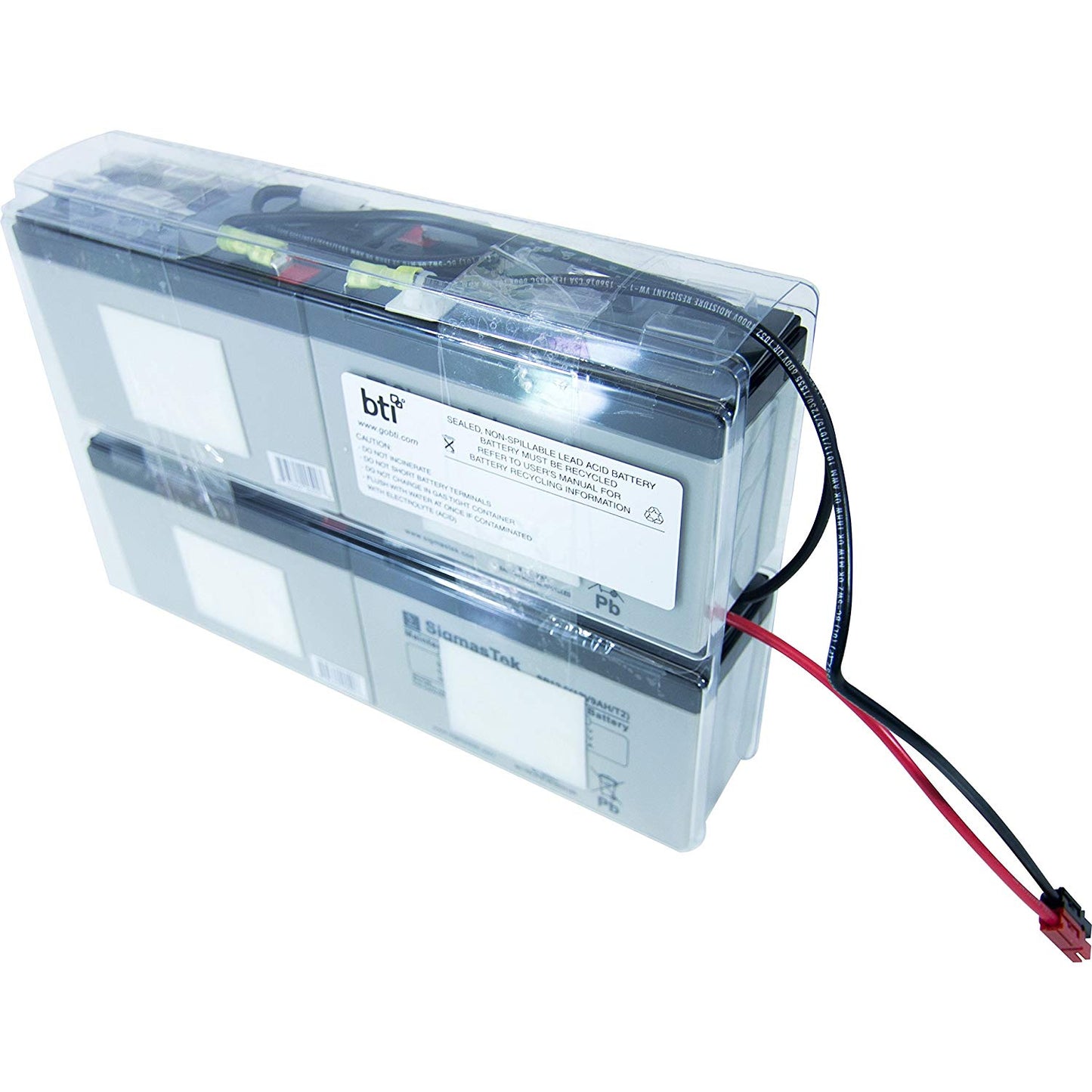 Replacement maintenance-free, sealed lead acid UPS battery kit for TRIPP LITE SM
