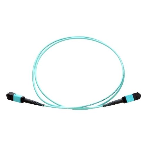 Axiom MPO Female to MPO Female Multimode OM4 50/125 Fiber Optic Cable - 8m