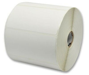ZEBRA, CONSUMABLES, POLYPRO 3000T POLYPROPYLENE LABEL, THERMAL TRANSFER, 4" X 2", 1" CORE, 5" OD, 1110 LABELS PER ROLL, PERFORATED, 4 ROLLS PER CASE, PRICED PER CASE