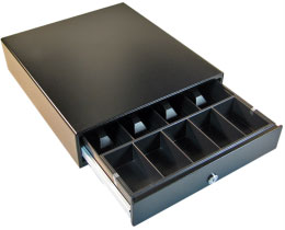 VASARIO CASH DRAWER, BLACK USBINTERFACE