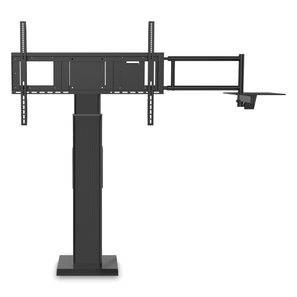 Featuring smooth motorized lift, the ViewSonic  VB-STND-004 motorized floor moun