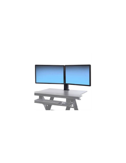 ERGOTRON WORKFIT DUAL MONITOR KIT, ERGOTRON BLACK