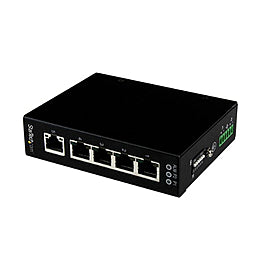Network up to 5 Ethernet devices through a rugged, industrial Gigabit Ethernet s