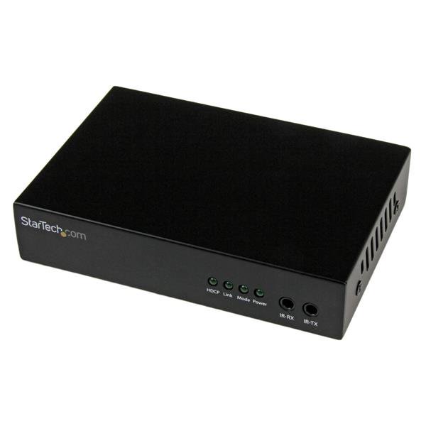 Share and extend four HDMI video sources up to 230ft over Cat5, and switch betwe