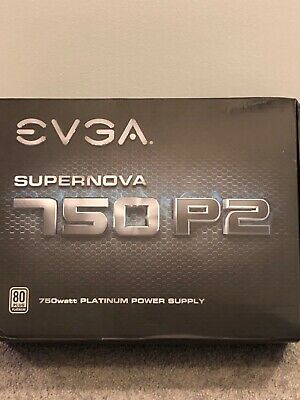 EVGA Power Supply 220-P2-0750-X1 SuperNOVA 750 P2 Platinum 750W with Free Power on Self Tester PSU Retail